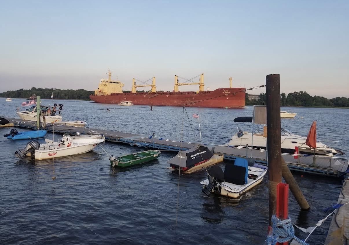The Pennsylvania Yacht Club venue on the Delaware River